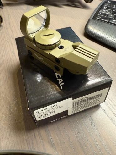 Image 1 for NIEUWE JS-TACTICAL COMPACT RED DOT TAN (JS-15X35TAN)