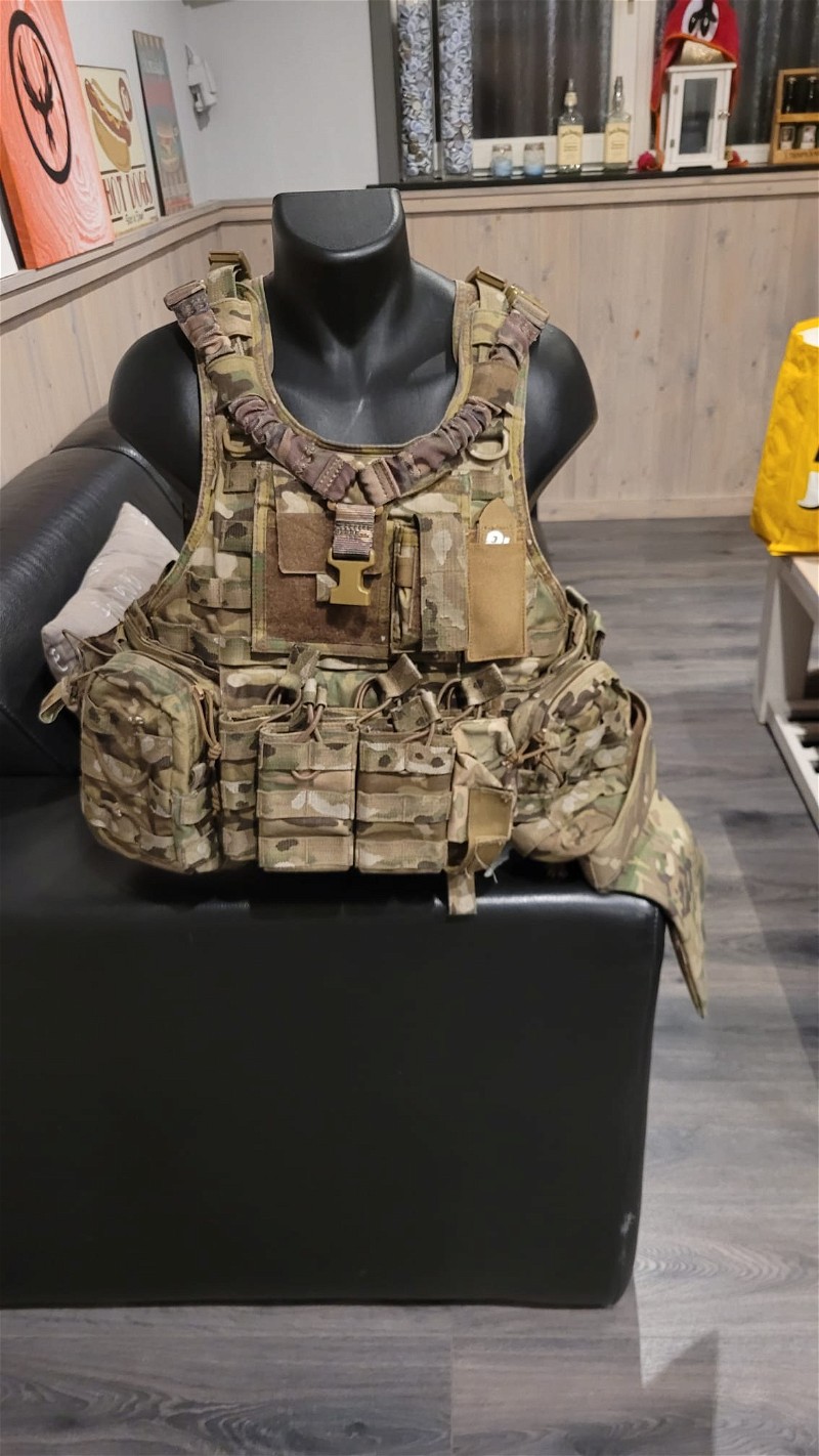 Image 1 for Warrior assault multicam plate carrier met pouches