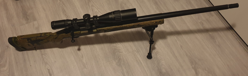 Image 1 for Geupgrade CYMA CM.702 + Scope en Bipod
