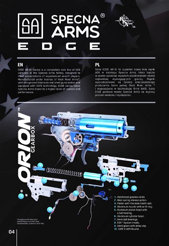 Image 3 for Nieuwe set Specna Arms EDGE internals