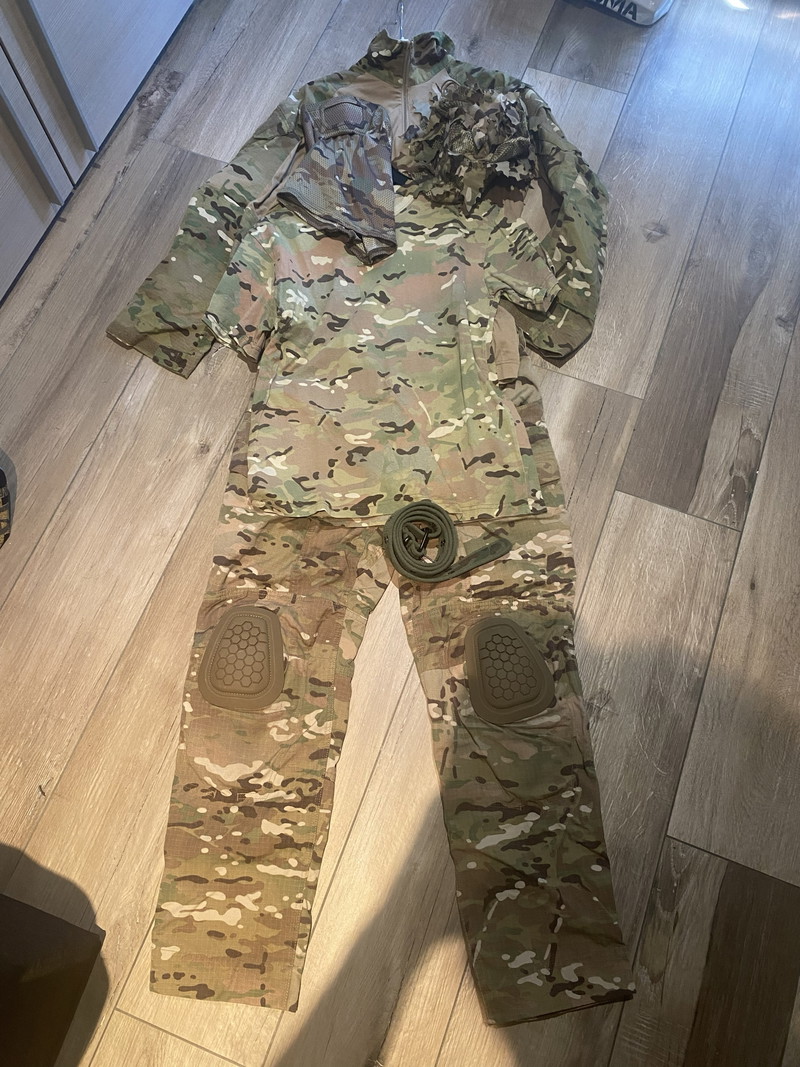 Image 1 for Multicam, combat shirt, shirt, broek, muts, balaclava, riem