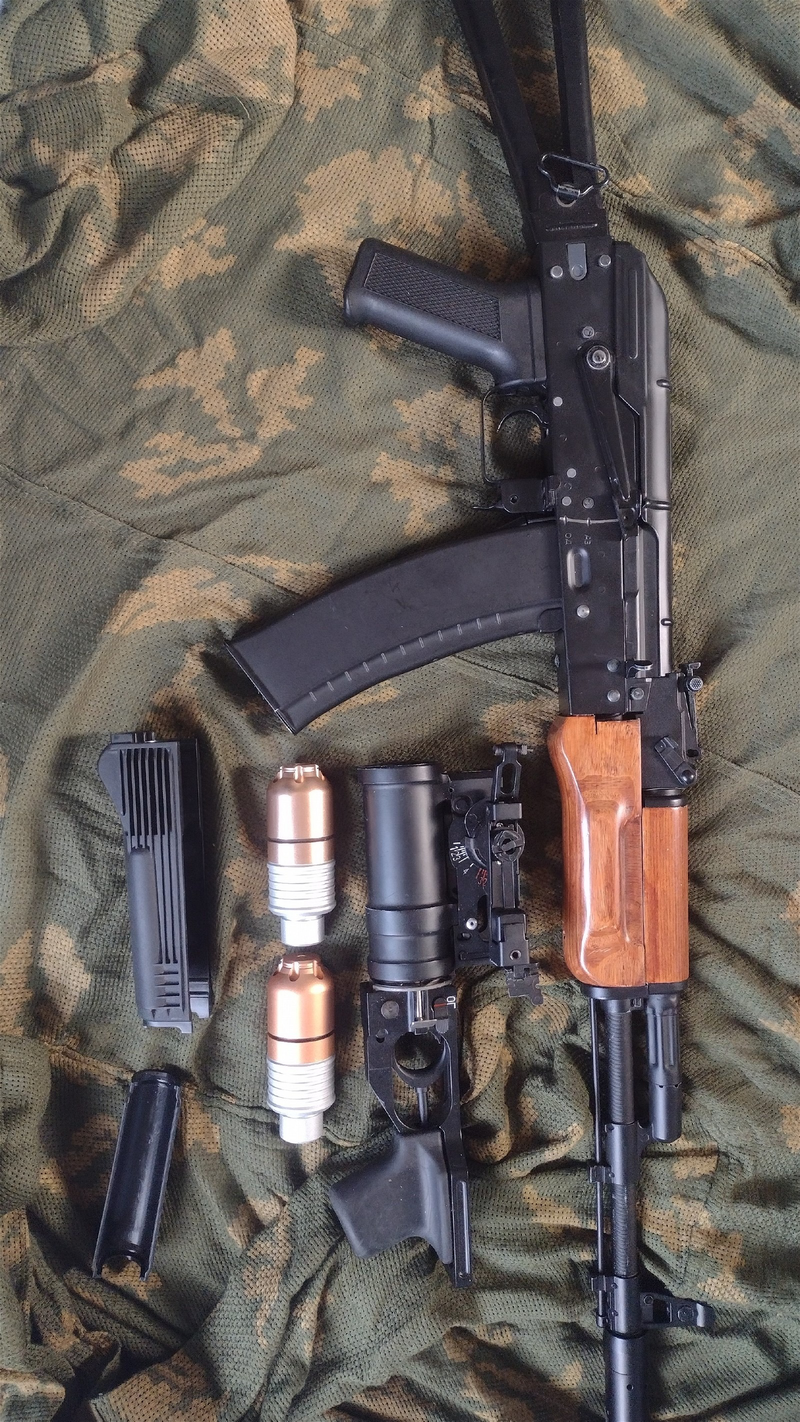 Bild 1 für Cyma AK74 met grenade launcher