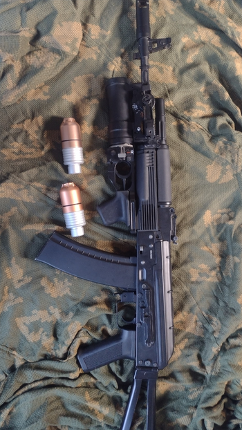 Imagen 2 de Cyma AK74 met grenade launcher