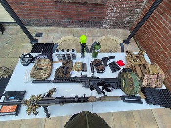 Afbeelding 2 van Complete airsoft set