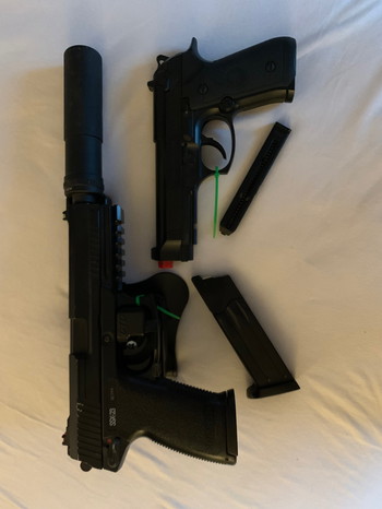 Image 3 pour Airsoft bulk, M4, P223, USP-S, gear, accesoires, Baretta M9