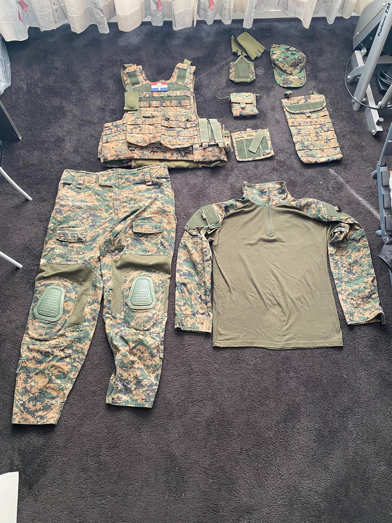 Image 1 pour invader gear marpat camo maat L