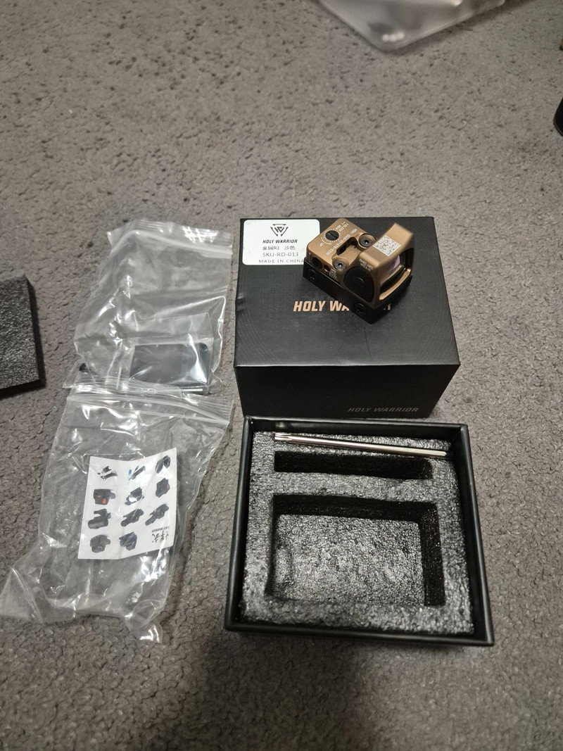 Image 1 for Holy Warrior Trijicon RMR - FDE