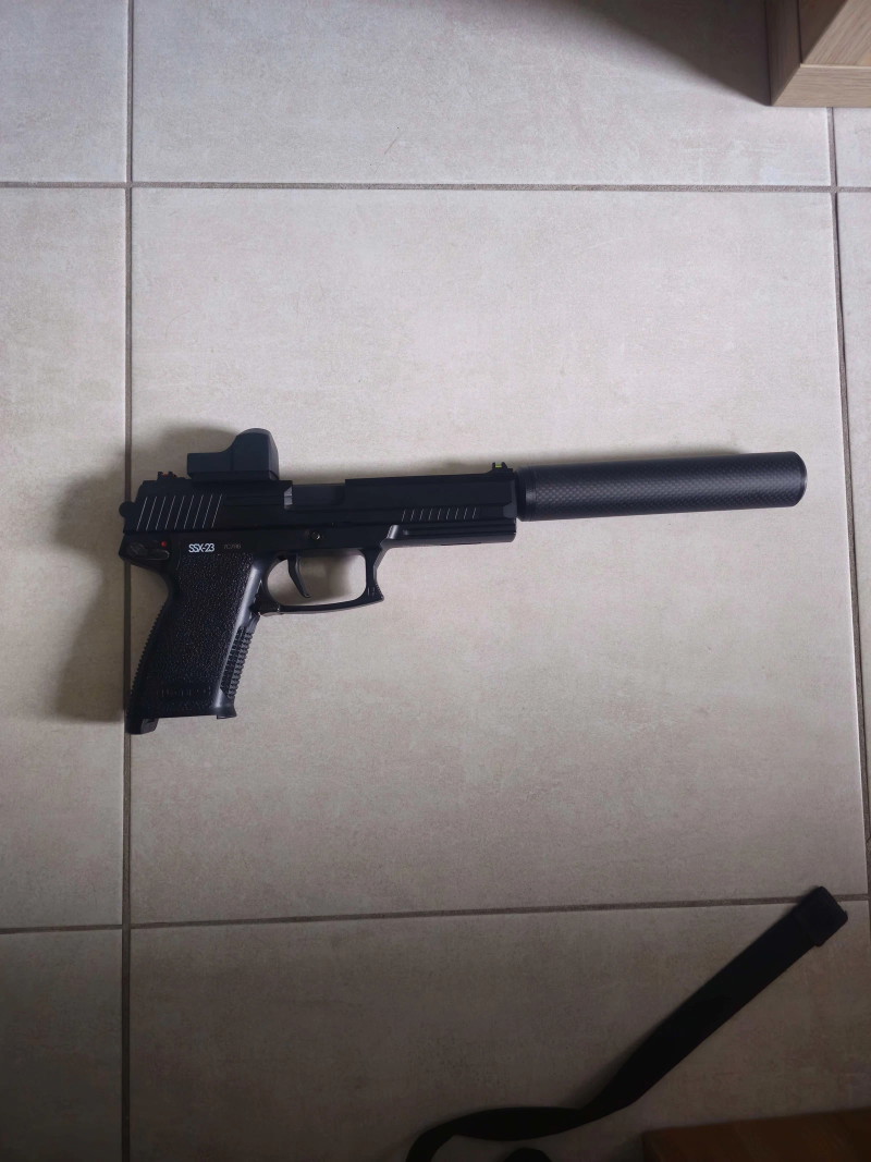 Bild 1 für Silencieux carbone MK23 + Big Boy gen 2 BUSHMASTER