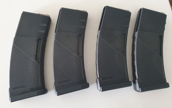 Afbeelding van Krytac Magazine M4 Midcap 150rds 4-pack - Black