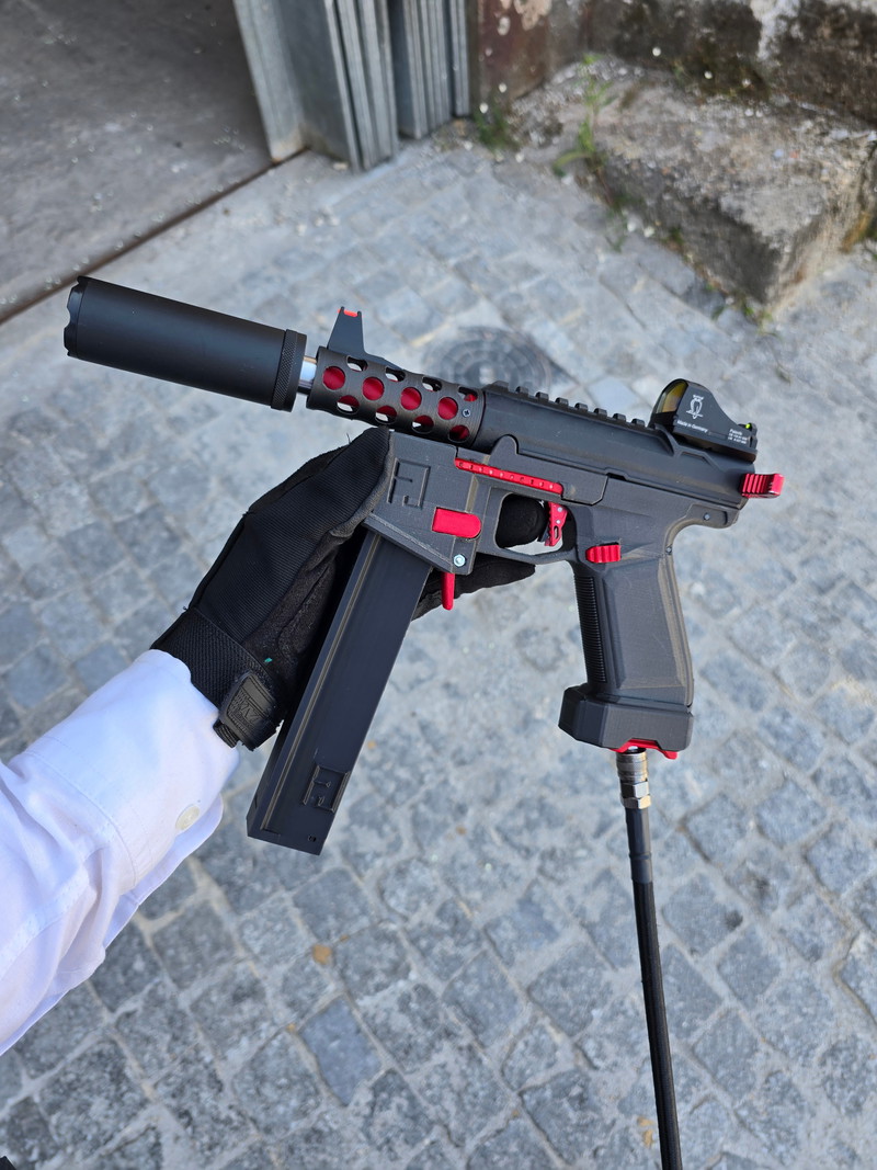 Image 1 pour Aap-01 Tec-09 Custom HPA fully upgraded + mp5 lower