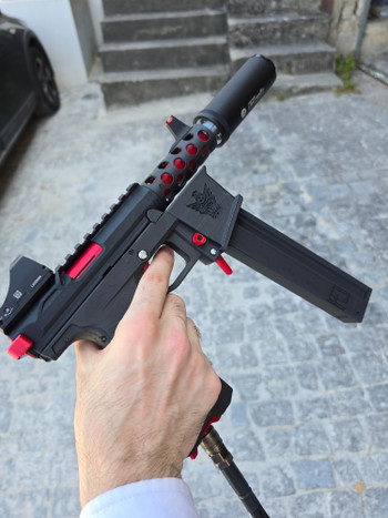 Image 2 pour Aap-01 Tec-09 Custom HPA fully upgraded + mp5 lower