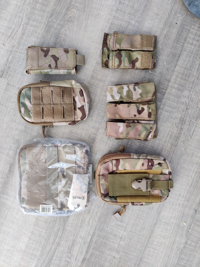 Imagen 1 de Verschillende pouches in multicam