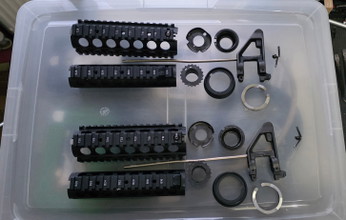 Imagen para 2X Kit Garde Main M4A1 pour MWS GBBR - Tokyo Marui