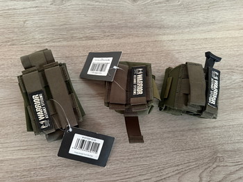 Imagen 2 de NIEUW: Warrior Assault Systems Pouches & Universal Pistol Holster (Olive Drab Green)