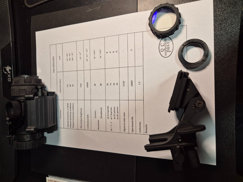 Image 1 for Night Vision Pvs 14 nvt5 WP 1600+fom autogated