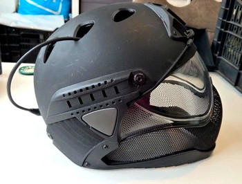 Afbeelding 3 van Warq helm met  integraal comsysteem