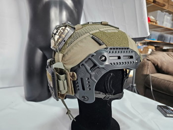 Imagen 2 de PTS M-tek flux helm + Agilite helmcover. Zo goed als nieuw!