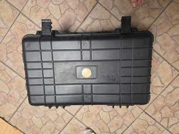 Image 2 for Stevige waterdichte transportkoffer met wielen en trolleyhendel