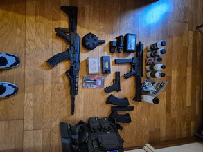 Bild für Vanwege beëindigen hobby biedt ik hierbij mijn volledige airsoft set aan.