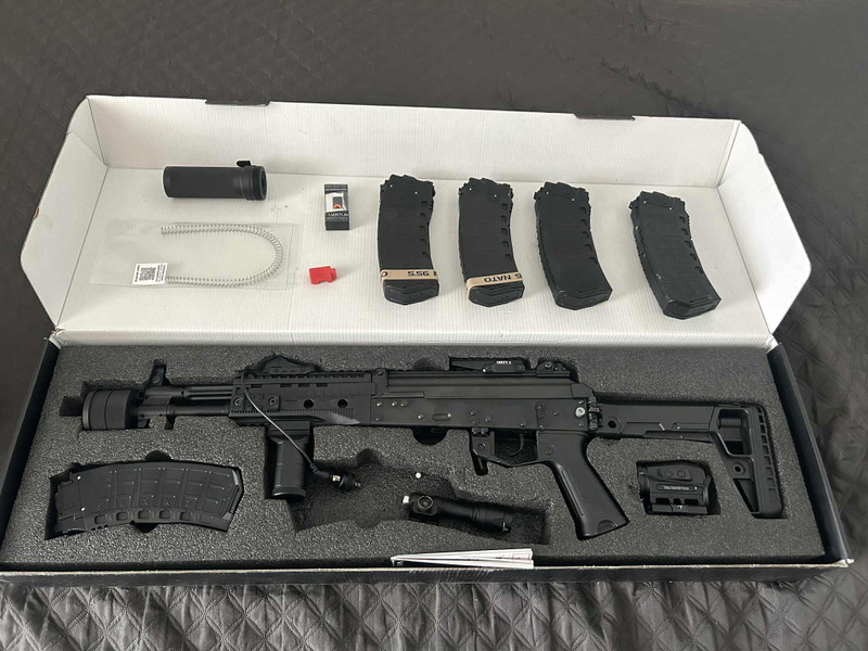 Afbeelding 1 van Well PRO AK12 Full Steel GBBR