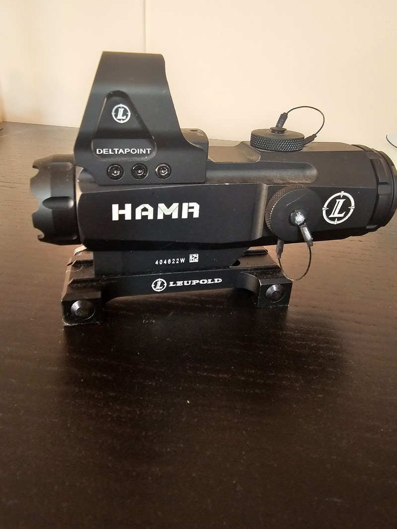 Image 1 for Leupold HAMR scope + deltapoint