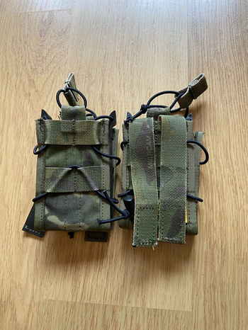 Afbeelding 2 van 1x Emersongear EM6345 single open M4 mag pouch Multicam Tropic (zonder de mags)