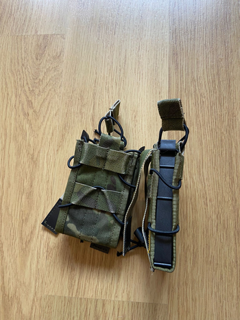 Afbeelding 3 van 1x Emersongear EM6345 single open M4 mag pouch Multicam Tropic (zonder de mags)