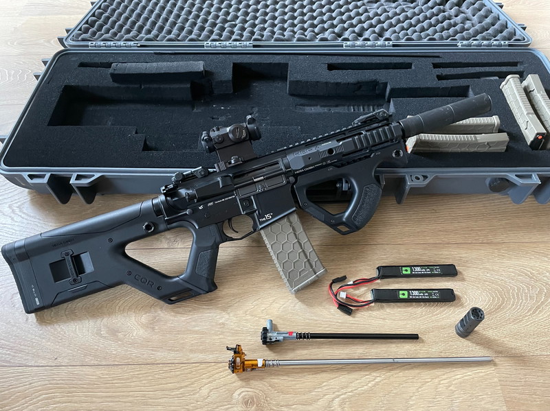 Afbeelding 1 van ICS/ASG HERA-Arms CQR Black S3