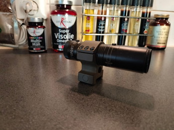 Image 4 for Airsoft full HD 1080p camera action cam in stevige mount monteerbaar op alle 22mm rails!