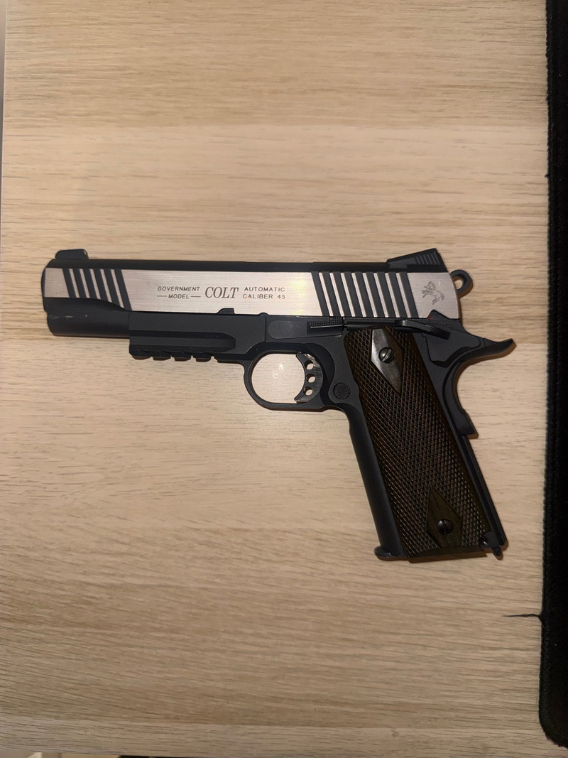 Image 1 pour Cybergun Colt Rail gun - nette staat