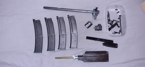 Afbeelding van 4 Tokyo Marui MP7 GBB Magazijnen en internals