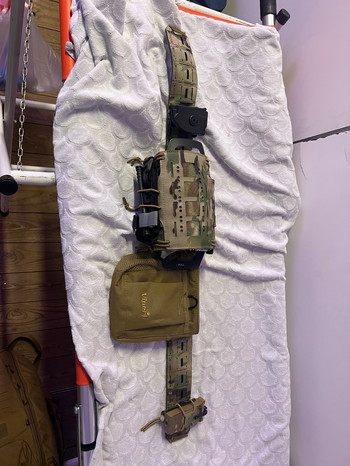 Image 3 for Velcro tactical belt met frog pro med pouch