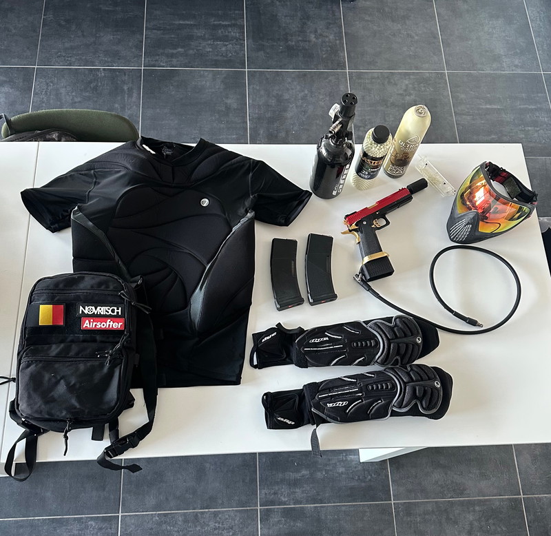 Image 1 for Hi Capa Red Gold Airsoft Complete Loadout