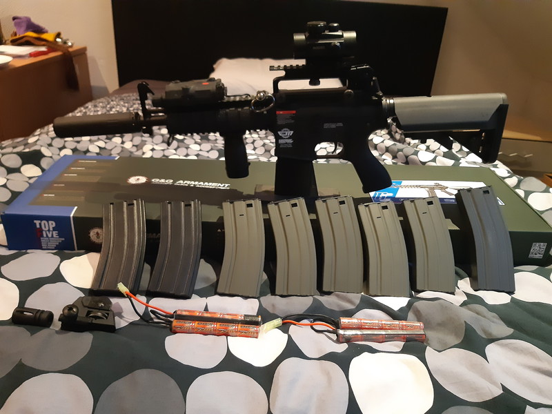 Image 1 for G&G CM16 Raider 1.0 met leuke extra's!