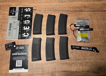 Image 3 pour Daniel Defense M4A1 SA-E26 EDGE 2.0 GATE ASTER Metaal Kit + 2x LiPo & Vervoerstas