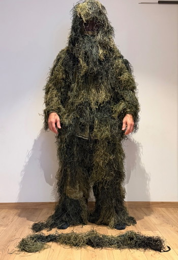Image 2 for Full ghillie suit + ghillie gun wrap