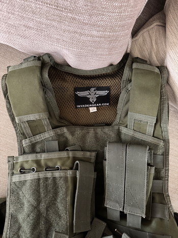 Afbeelding 2 van Invader gear Plate carrier Mod carrier combo Green