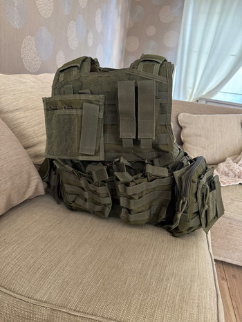 Afbeelding 3 van Invader gear Plate carrier Mod carrier combo Green