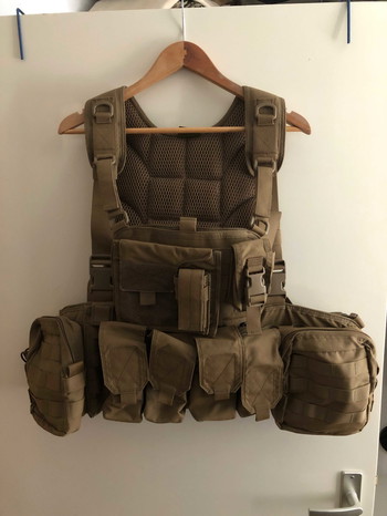 Image 3 for Warrior vest incl back plate. Nieuw.