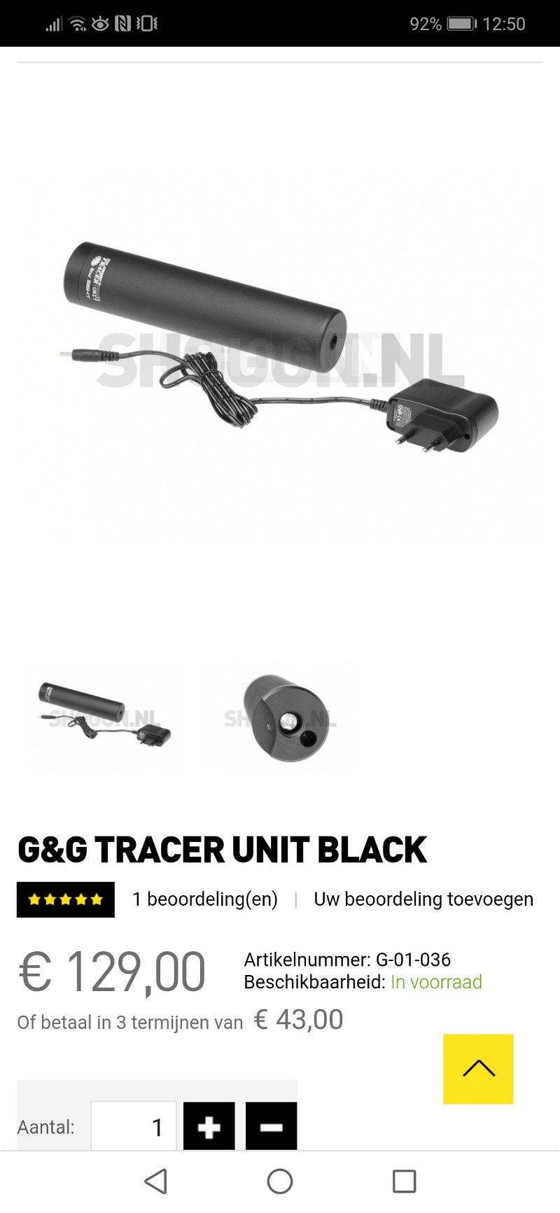 Image 1 for G&g tracer unit 2nd sight