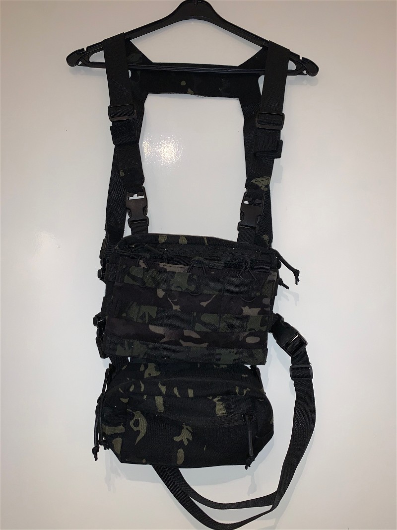 Image 1 for Chest Rig incl. Mag Pouch - Multicam Black