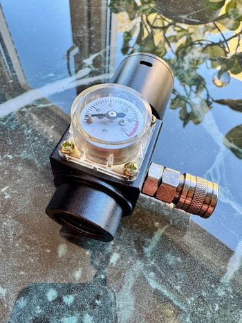 Afbeelding 4 van HPA fles en regulator