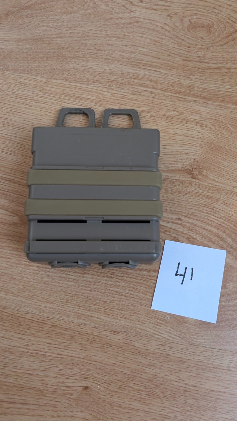 Image 1 for Dubbele FastMag-style magazine holder - Coyote/Tan