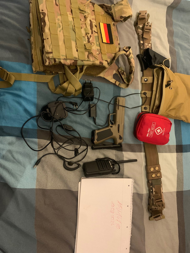 Imagen 1 de airsoft set with free glasses