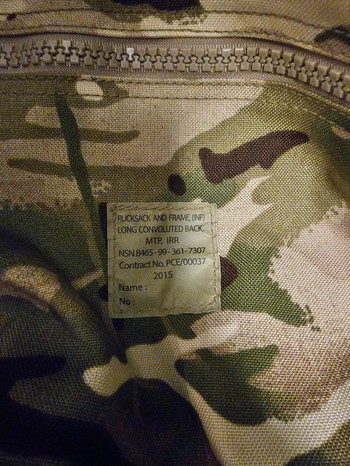 Image 3 for Originele defensie backpack.