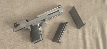 Image 4 for Desert Eagle L6 silver + mags
