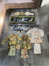 Image for Complete Airsoft Set van 3 Replicas Volledige Gear en Upgrades