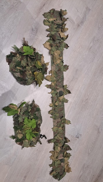 Imagen 4 de Stalker alder ghillie suit + chestrig cover + rugzak cover