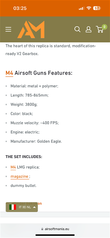 Afbeelding 5 van M4 light machine gun