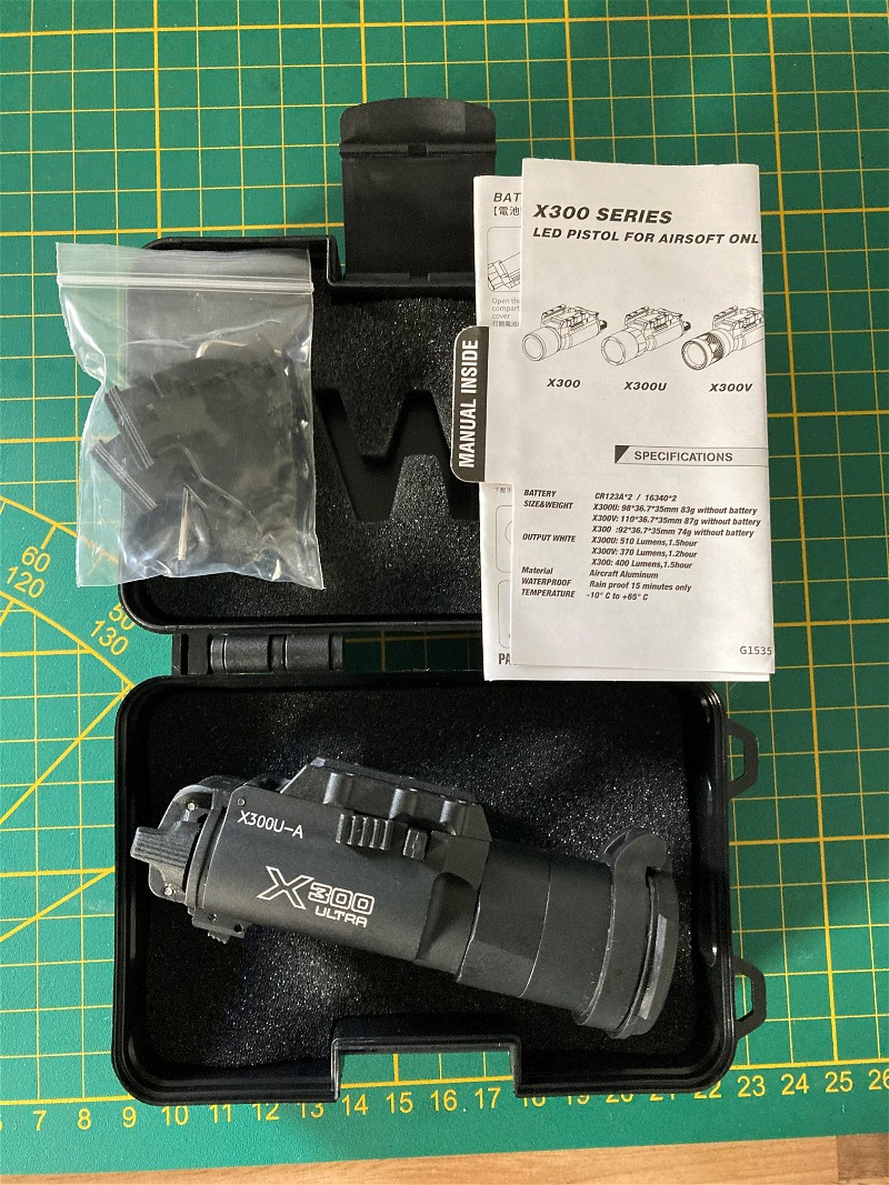 Afbeelding 1 van x300 ultra pistol flashlight 510 lummen